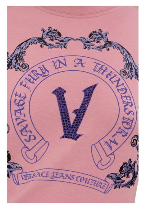 logo t-shirt VERSACE JEANS COUTURE | T-shirt | 77HAHG04 CJ02G459